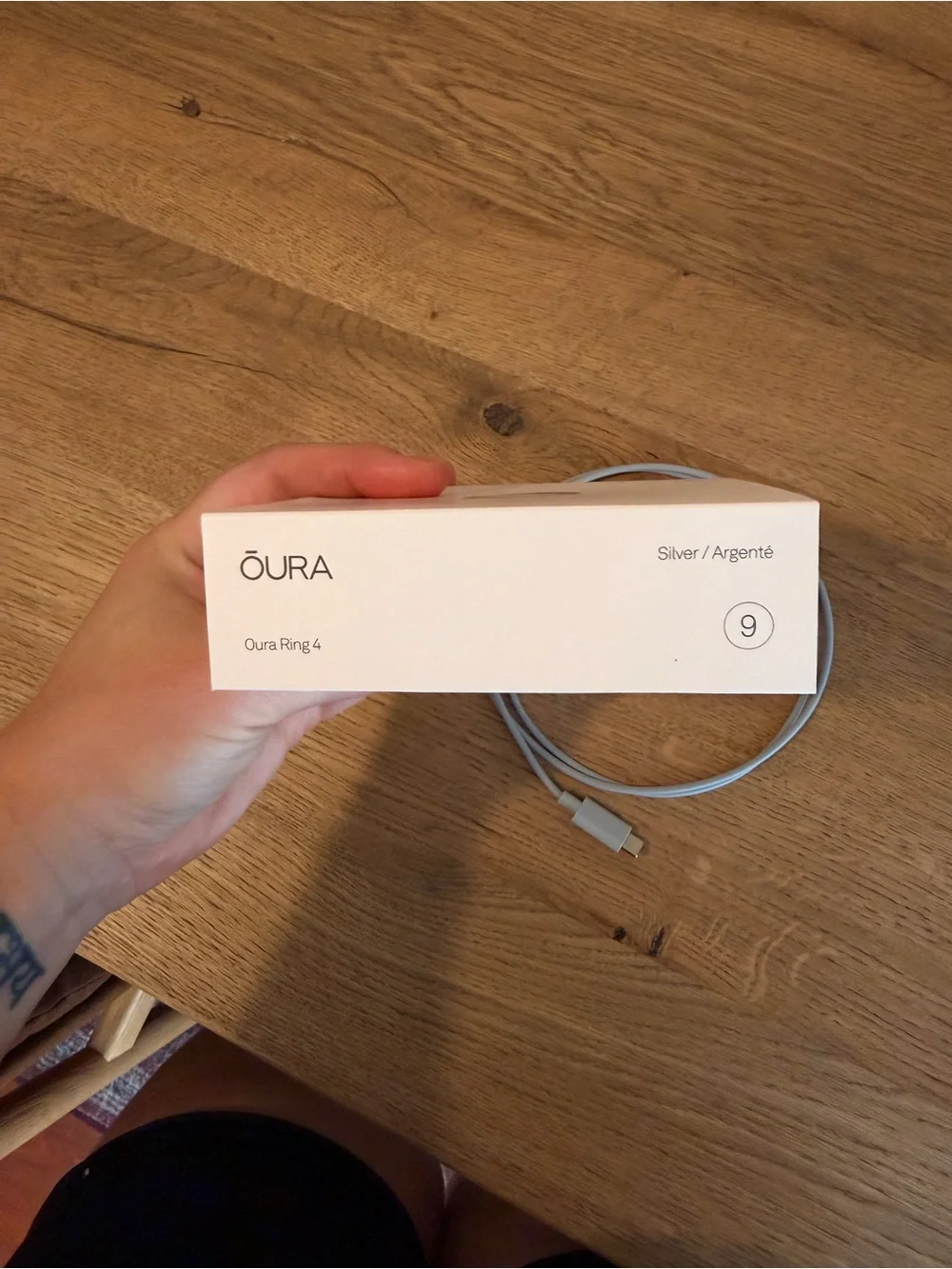Silver Gen 4 Oura Ring size 9 - NWT, never worn
